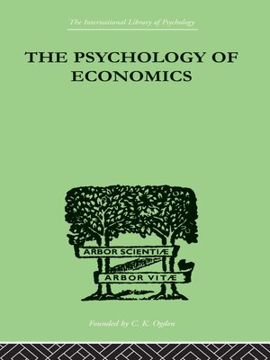 cover image of The Psychology of Economics